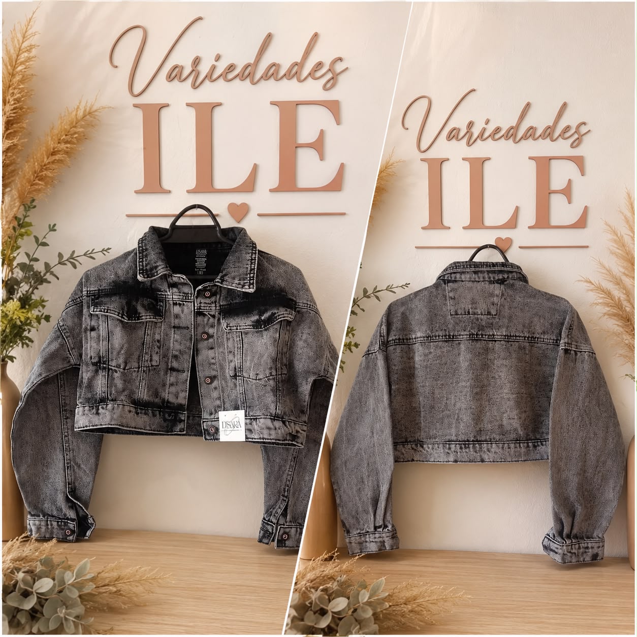 Chaqueta Corta de Jean para Mujer | Denim Premium  Lavado con Estilo Urbano